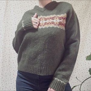 Vintage Abercrombie & Finch wool sweater